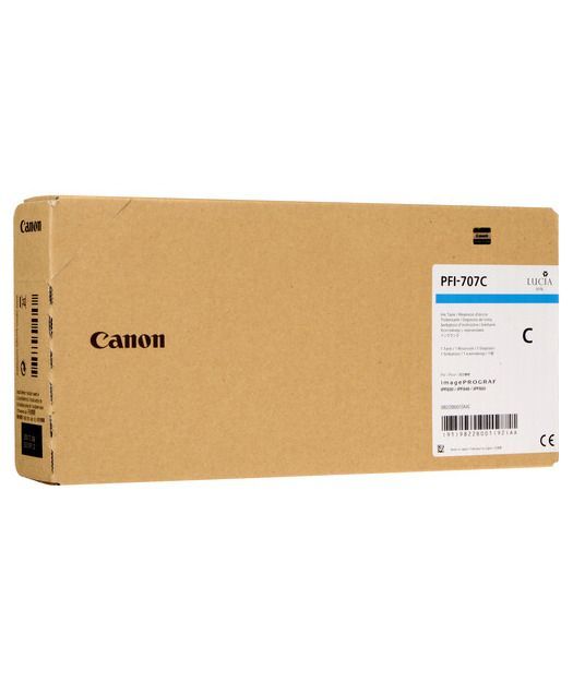 Canon PFI-707 Cyan Mürekkep Kartuş 9822B001