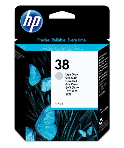 HP C9414A L. Gray Mürekkep Kartuş (38)