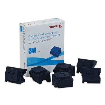 Xerox ColorQube 8900 Genuine Xerox Solid Ink Cyan (6 Sticks) (108R01022)