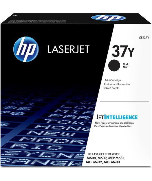 HP CF237Y Ekstra Yüksek Kapasite Black Toner Kartuş (37Y)