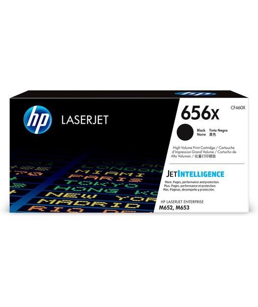 HP CF460X Yüksek Kapasite Black Toner Kartuş (656X)
