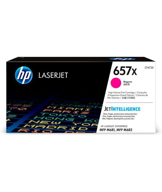 HP CF473X Yüksek Kapasite Magenta Toner Kartuş (657X)