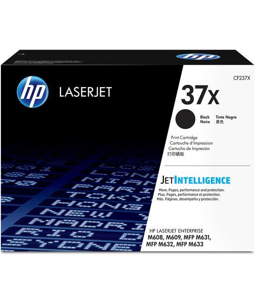HP (CF237X) Yüksek Kapasiteli Black Toner Kartuş (37X)