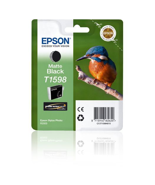 Epson T1598 Matte Black Mürekkep Kartuş