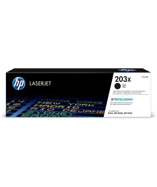 HP CF540X Black Toner Kartuş (203X)