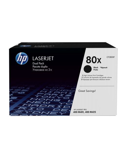 HP CF280XF Siyah Toner Kartuş (80X)