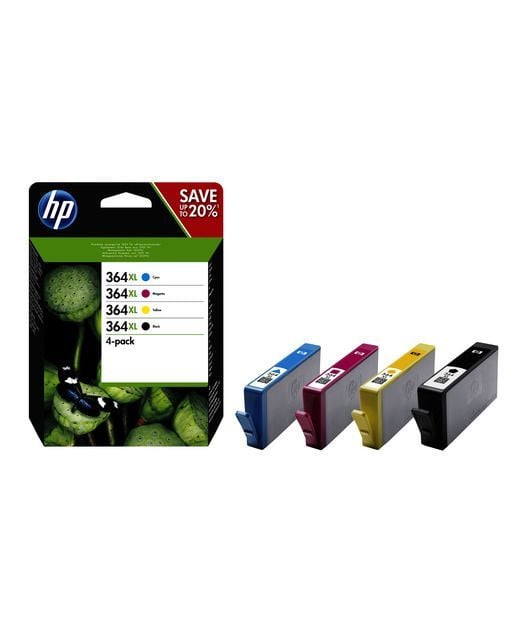 HP N9J74AE CMYK Mürekkep Kartuş (364XL)
