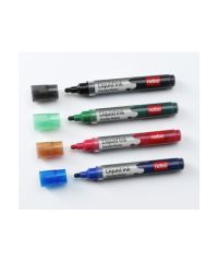 Nobo 1902408 Sıvı Mürekkepli Tahta Kalemi - 4 Adet