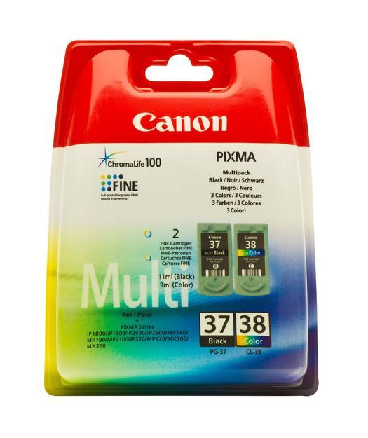 Canon PG-37/CL-38 Multi Pack Mürekkep Kartuş 2145B009