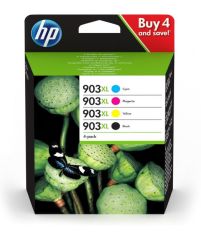 HP 3HZ51AE CMY BK  4'lü Mürekkep Kartuş (903XL)