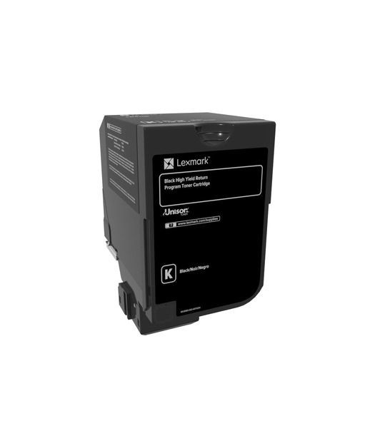 Lexmark 74C5HK0 Yüksek Kapasiteli Black Return Toner