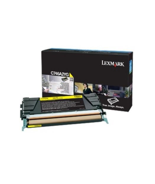 Lexmark C746A3YG Sarı Toner C746/748 (7K)