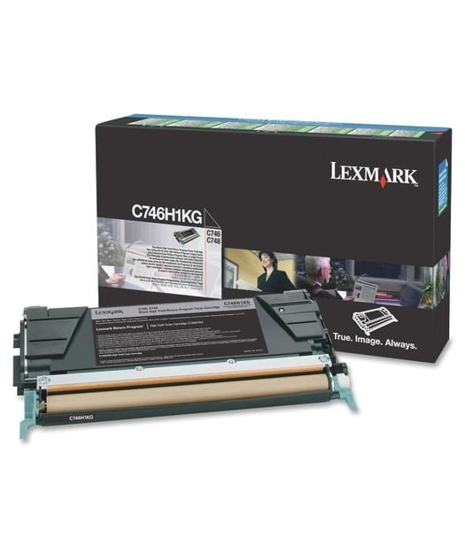 Lexmark C746H1KG Siyah Toner C746/748 (12K)