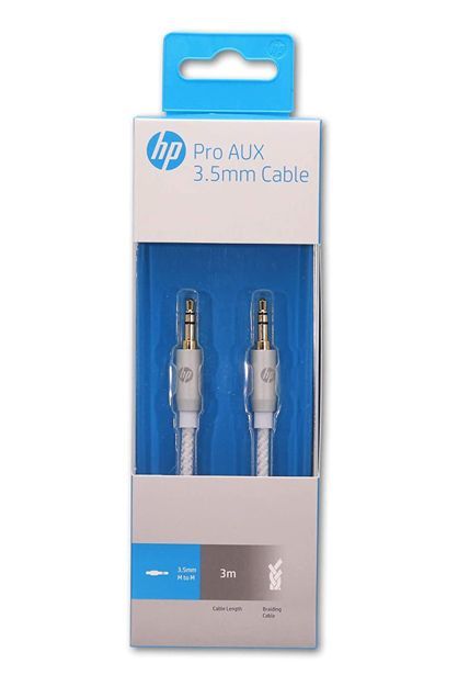 HP Pro AUX 3.5mm Kablo 1.5m Gümüş