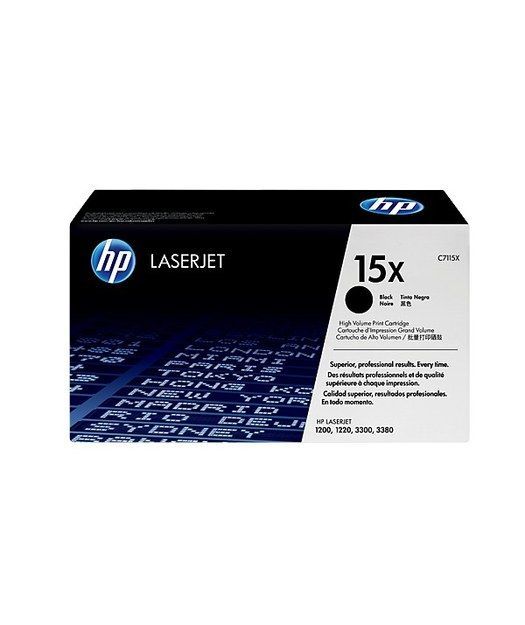 HP C7115X Black Toner Kartuş (15X)