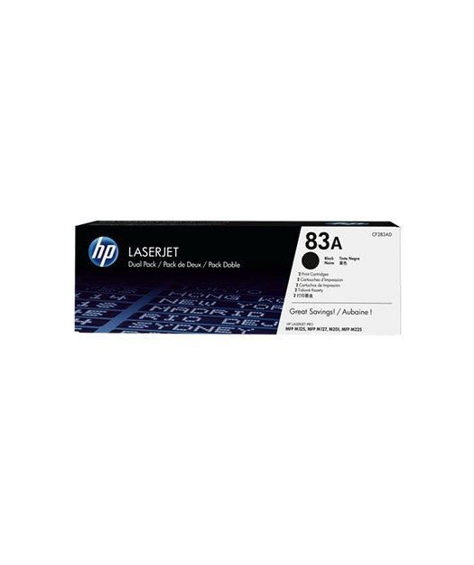 HP CF283AD 2'li Black Toner Kartuş