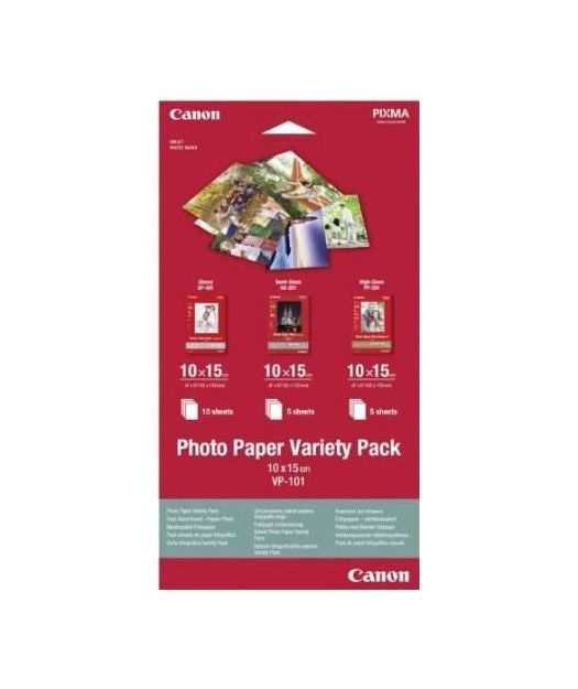 Canon IJ Photo Paper Variety Pack 4X6 VP-101