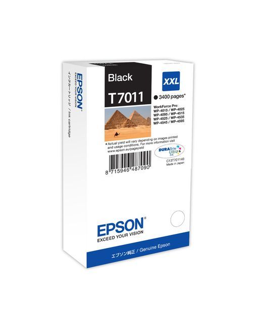 Epson T701140 Mürekkep Kartuş (XXL) - siyah