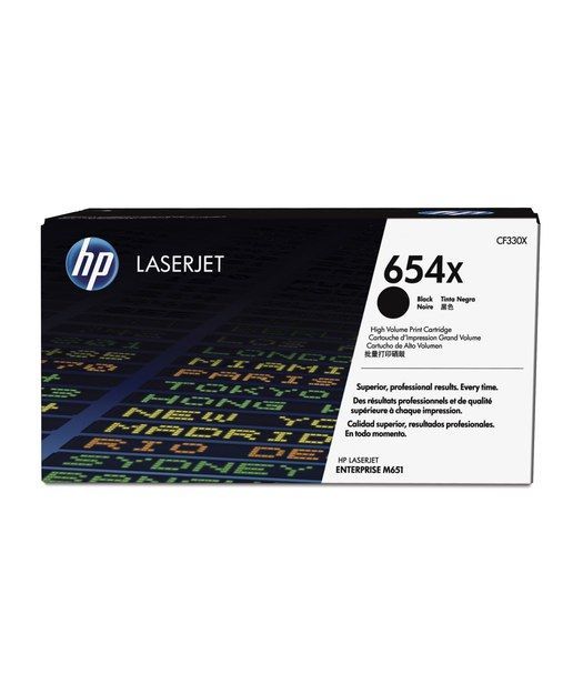 HP CF330X Black Toner Kartuş (654X)
