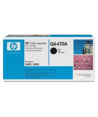 HP Q6470A Black Toner Kartuş (501A)