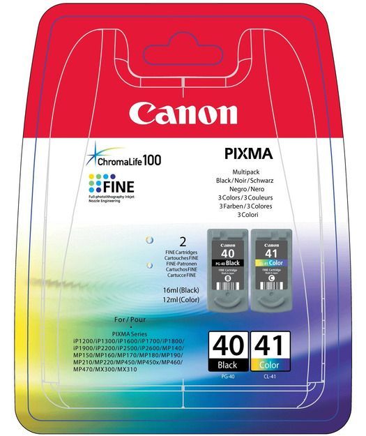 Canon Pg-40 / Cl-41 Mürekkep K. 0615B043