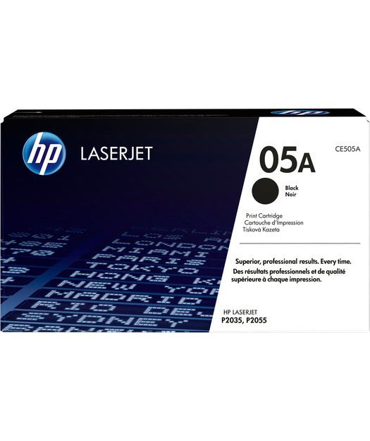 HP CE505A Black Toner Kartuş (05A)