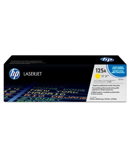 HP CB542A Yellow Toner Kartuş