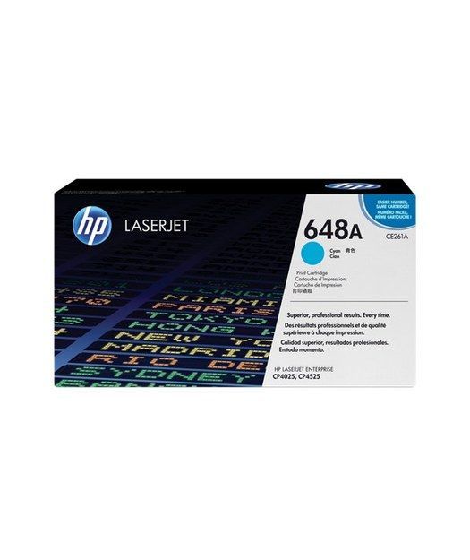 HP CE261A Cyan Toner Kartuş (648A)