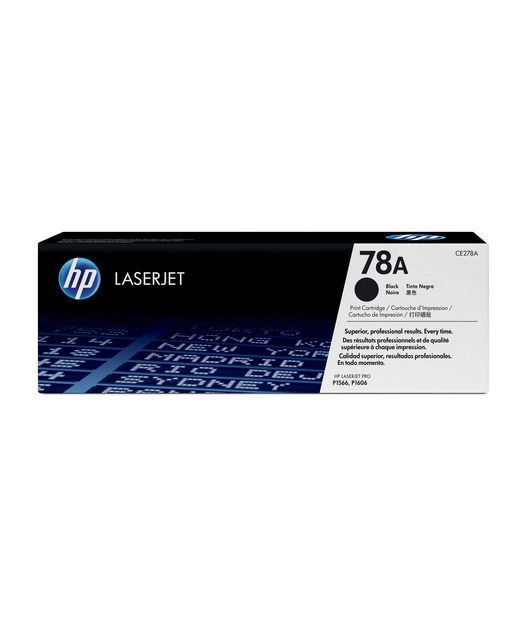 HP CE278A Black Toner Kartuş (78A)