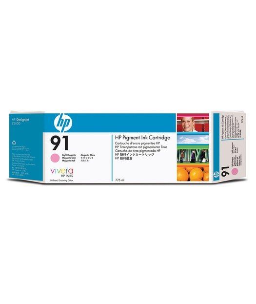 HP C9471A Light Magenta Mürekkep Kartuş (91)