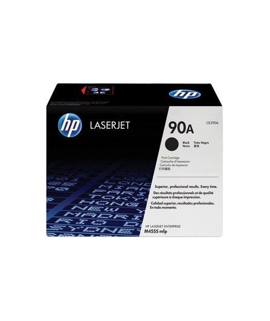 HP CE390A Black Toner Kartuş (90A)