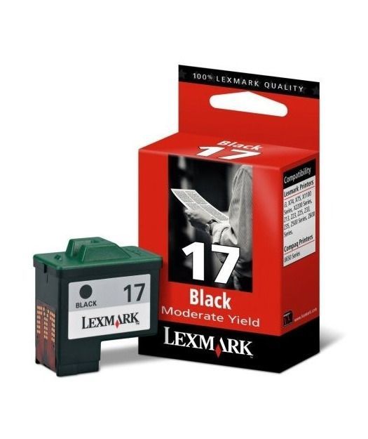 Lexmark 10NX217E Black Mürekkep Kartuş (17)