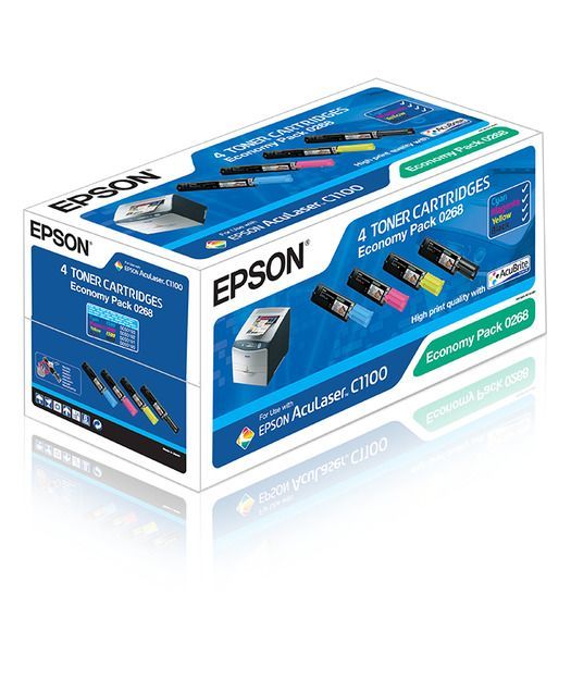 Epson 50268 Toner Kartuş Multipack B/C/M/Y