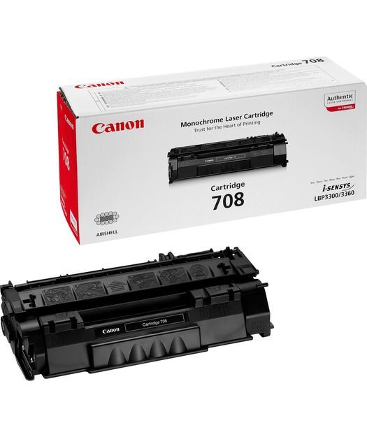 Canon CRG-708 Toner K. (2,5K) 0266B002