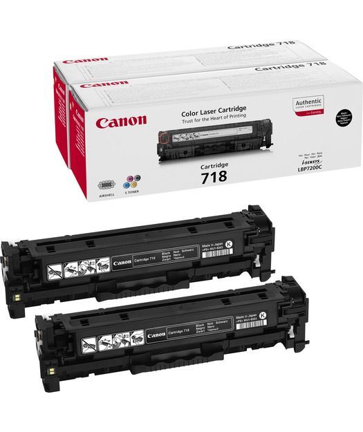 Canon CRG-718 BK VP 2'li Toner 2662B005