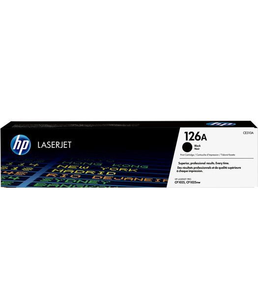 HP CE310A Black Toner Kartuş (126A)
