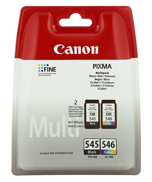 Canon PG-545/546 MultiPack Mürekkep Kartuş 8287B005
