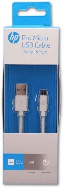 HP Pro Micro USB Cable SLV 2.0m