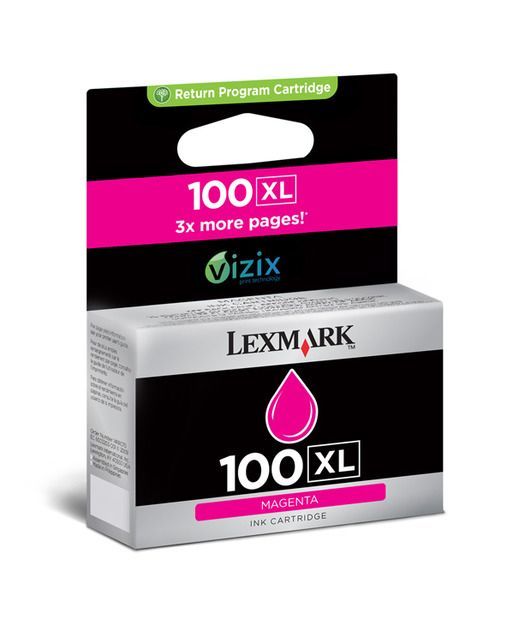 Lexmark 14N0901 Magenta Mürekkep Kartuş (100)