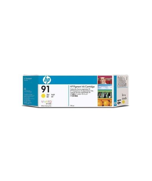 HP C9485A Yellow Mürekkep Kartuş (91)