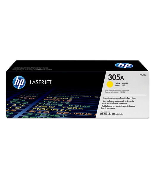 HP CE412A Yellow Toner Kartuş (305A)