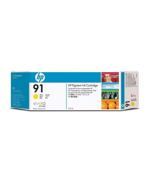 HP C9469A Yellow Mürekkep Kartuş (91)