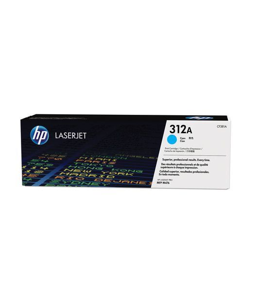 HP CF381A Cyan Toner Kartuş (312A)