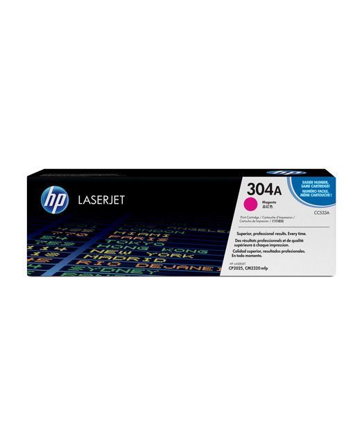 HP CC533A Magenta Toner Kartuş (304A)