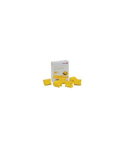 Xerox ColorQube 8900 Genuine Xerox Solid Ink Yellow (6 Sticks) (108R01024)