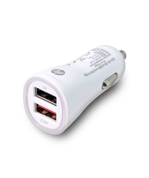 HP Dual USB Car Charger FAST 3.4A SLV