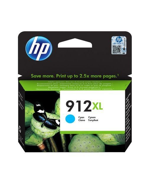 HP 3YL81AE Cyan Mürekkep Kartuş (912XL)