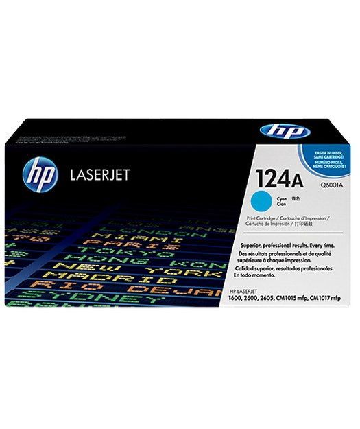 HP Q6001A Cyan Toner Kartuş (124A)