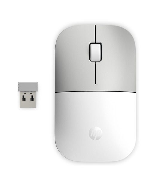 HP Z3700 Kablosuz Mouse - Beyaz & Gümüş