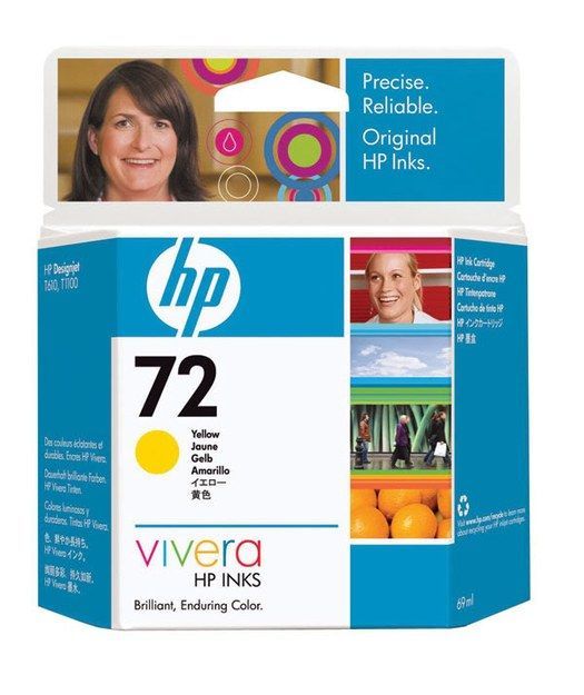 HP C9400A Yellow Mürekkep Kartuş (72)